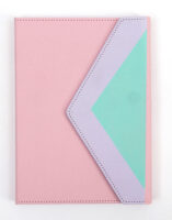 Fold-Over Pastel Color-Block Journal
