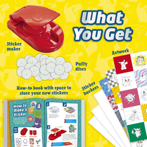 Klutz: Pokemon Color-In 3D Stickers