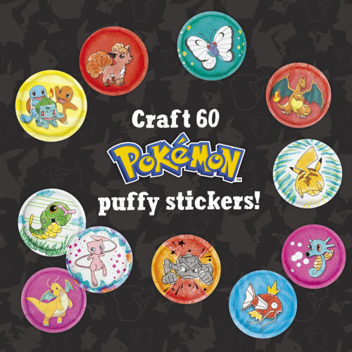Klutz: Pokemon Color-In 3D Stickers