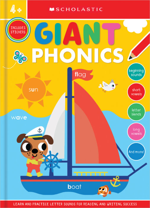 洋書 scholastic phonics Scholastic Early Learners: Giant Phonics Workbook by