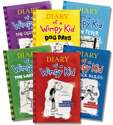 Diary of a Wimpy Kid Collection (Pack #1-18) by Jeff Kinney