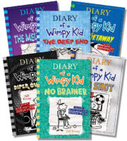 Diary Of A Wimpy Kid Collection 19 Books Set No Brainer, Diper O Everloede,  Big Shot, The Deep End, Wrecking Ball