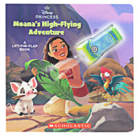Disney Princess: Moana’s High-Flying Adventure: A Lift-the-Flap Book with Flashlight