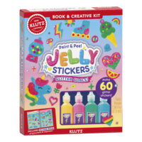 Klutz: Paint & Peel Jelly Stickers: Glitter Goals!
