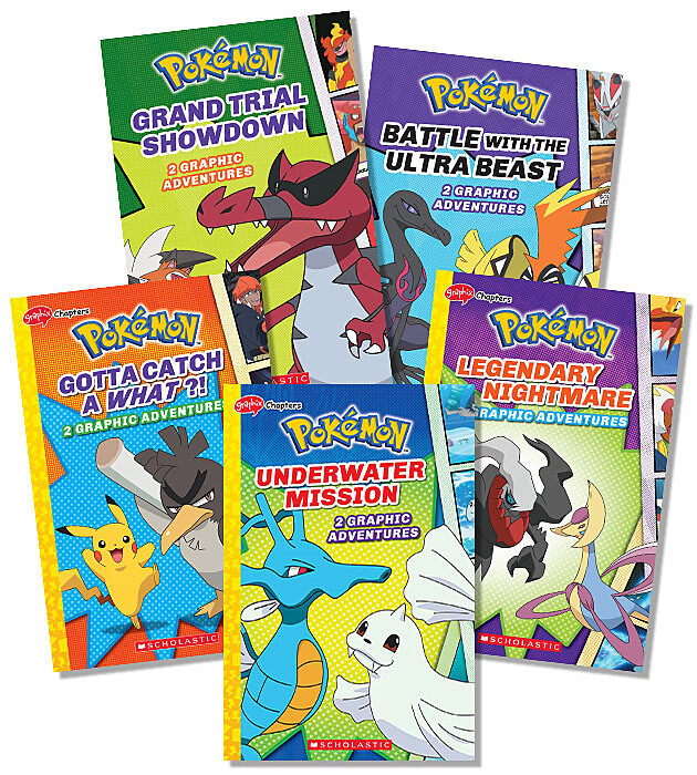  Pokémon Graphic Collection (Pack of 5)