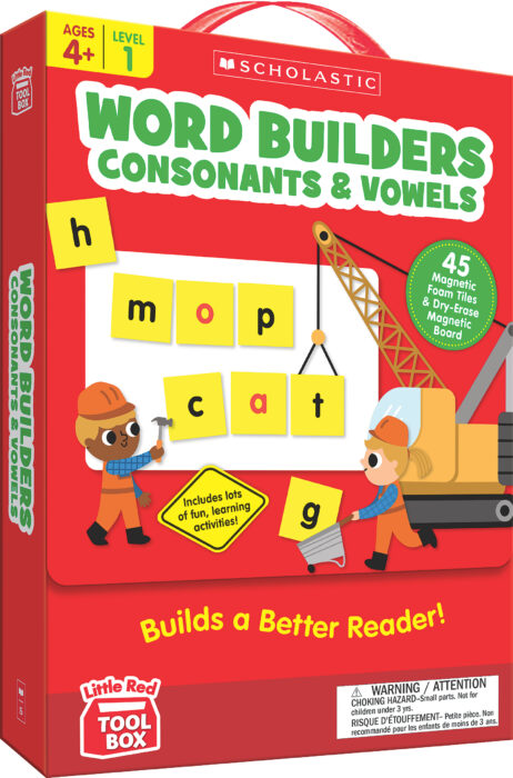 Little Red Tool Box: Word Builders: Consonants & Vowels by