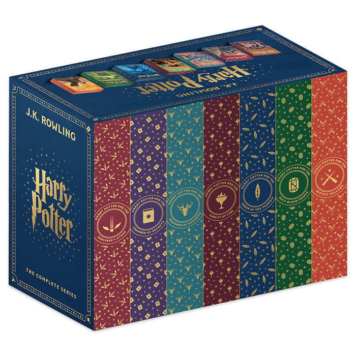 Harry Potter Paperback Boxset (Deluxe Stenciled Edges)