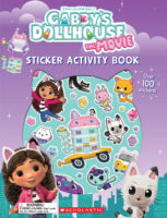 Gabby's Dollhouse: The Movie Sticker Activity Book