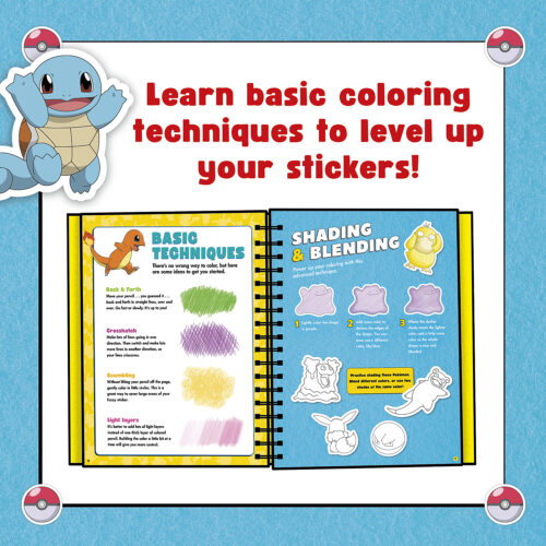 Klutz: Pokemon Color Your Own Fuzzy Stickers