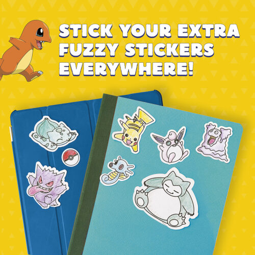 Klutz: Pokemon Color Your Own Fuzzy Stickers