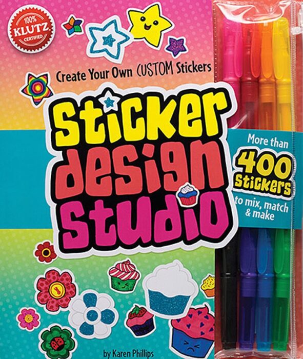 Klutz Sticker Design Studio By Editors Of Klutz Art And Craft Kit The Parent Store