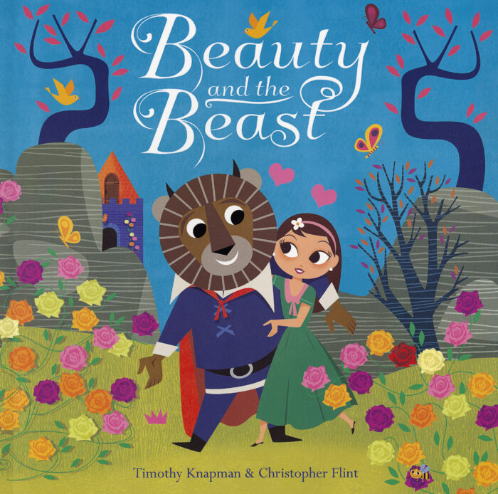 beauty and the beast book with figures
