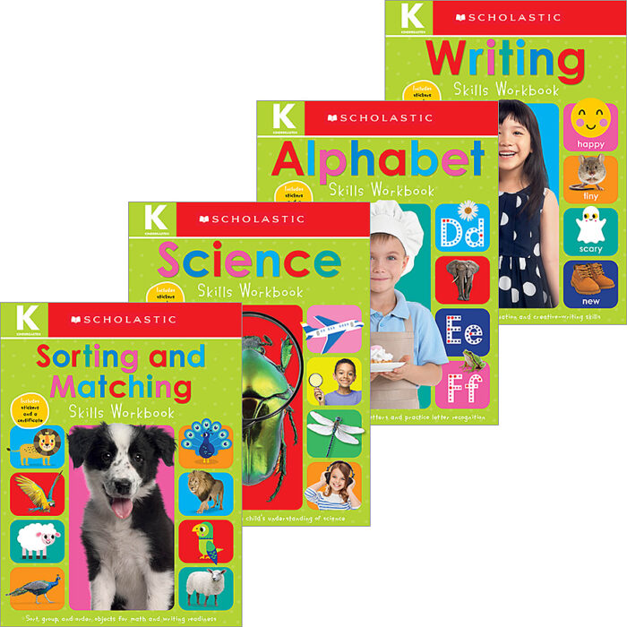 Scholastic Early Learners: Kindergarten Workbook Pack