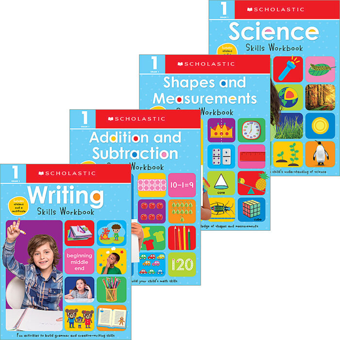 Scholastic Early Learners: First Grade Workbook Pack