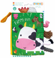 Sensory Snuggables Farm Fun Soft Book