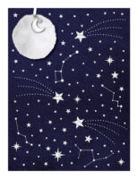 Celestial with Puff Journal