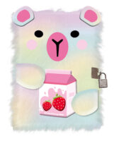 Diary: Fur Rainbow Capybara w/ Squishy Strawberry