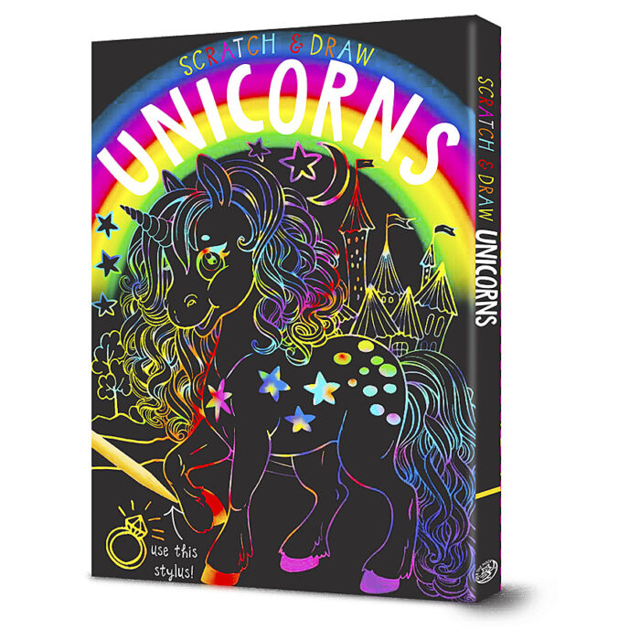 Scratch Draw Unicorns By Elizabeth Golding Drawing Kits The Parent Store