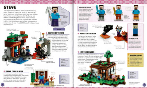 LEGO: Minecraft: Visual Dictionary w/Minifigure by Craig Jelley