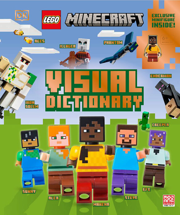 LEGO: Minecraft: Visual Dictionary w/Minifigure by Craig Jelley