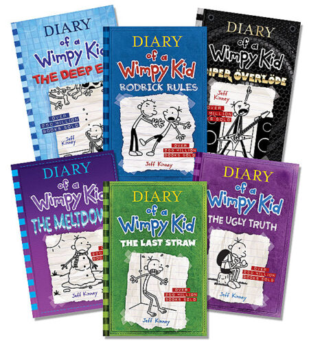 Book 20 Hunnee Diary Of A Wimpy Kid 1-22 Boxed Set For Kids
