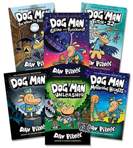 Dog Man #1-13 Collection by Dav Pilkey | The Scholastic Parent Store Dog Man #1-13 Collection by Dav Pilkey | The Scholastic Parent Store