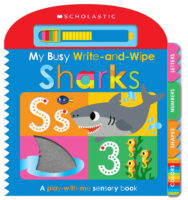 My Busy Write-and-Wipe: Sharks