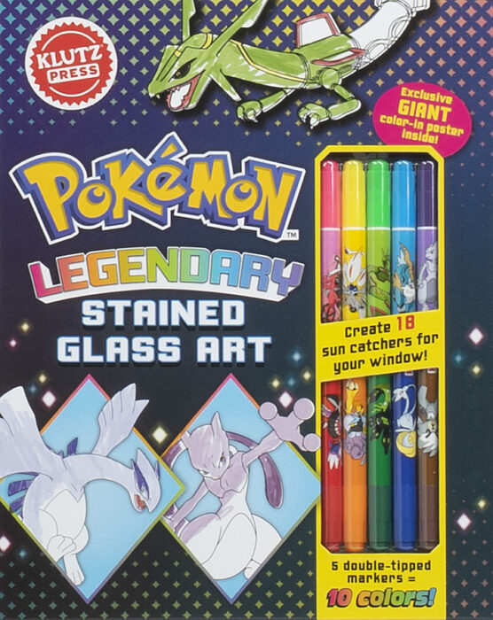 Klutz: Pokemon Legendary Stained Glass Art by Editors of Klutz
