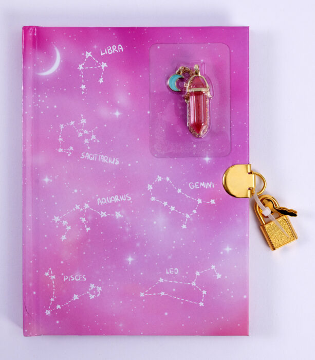 Astrology Guided Diary with Necklace by Kelly Hargrave | The