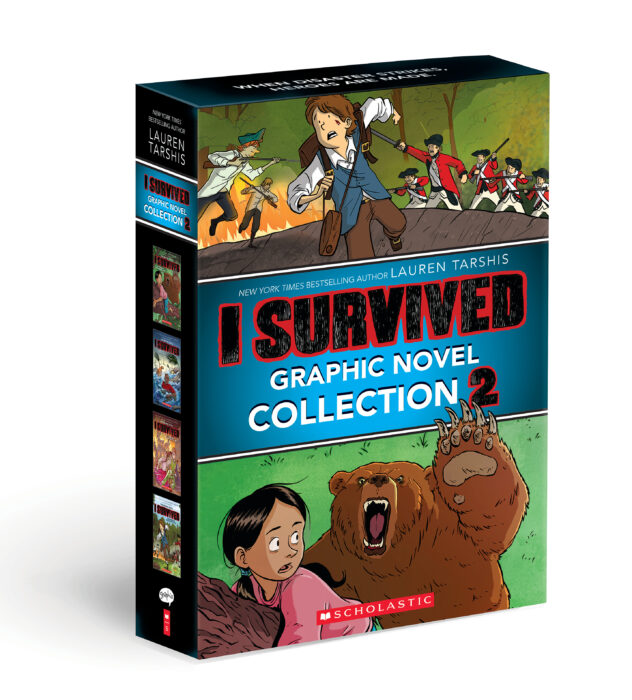 LAURENセット I Survived Graphic Novel #5-8 Boxed Set by Lauren Tarshis, Georgia