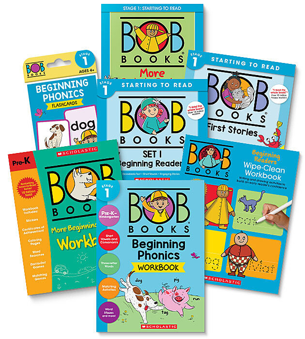 絵本　英語　6冊セット 新品 Bob Books 英語絵本 6冊セット Amazon.co.jp: Bob Books (ボブ