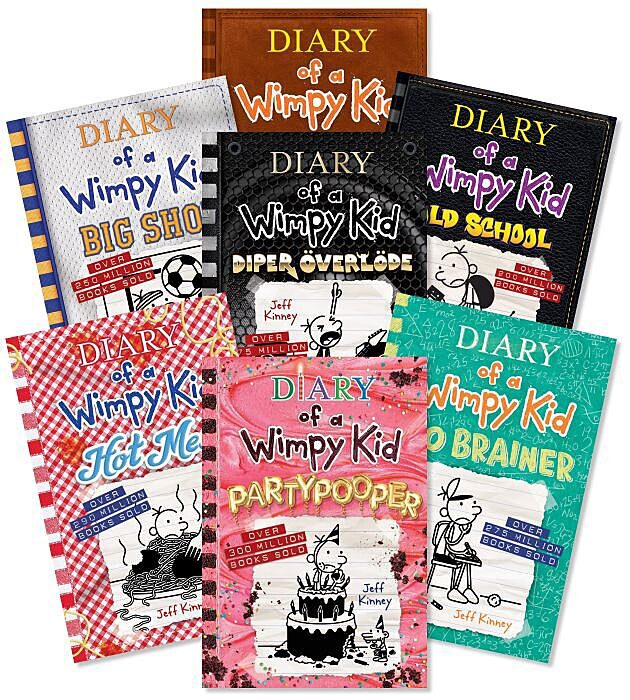 Diary of a Wimpy Kid Collection (#1-20) by Jeff Kinney | The