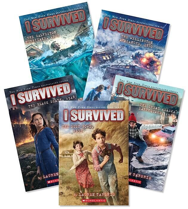 I Survived Value Pack Books #21-25 by Lauren Tarshis | The