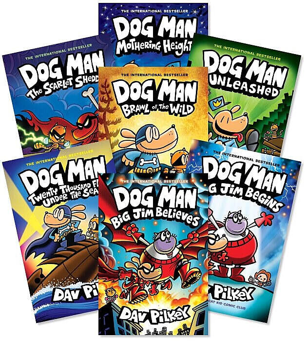 Dog Man 10巻セット コンプリート　Dav Pilkey サイン入り Dog Man #10: Mothering Heights by Dav Pilkey | The Scholastic