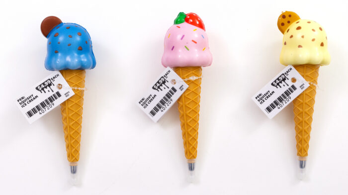 Yoobi Ballpoint Pen Squishy Unicorn Ice Cream