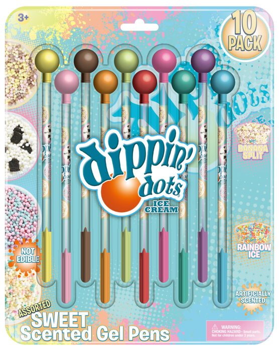 Dippin' Dots 10CT Scented Gel Pens Pack | The Scholastic Parent Store