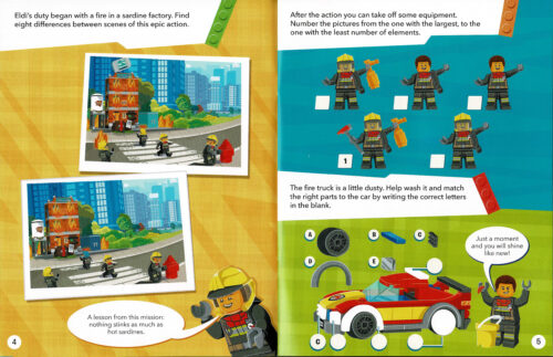 LEGO City: Always on Duty Activity Book (with Mini Figure!) The