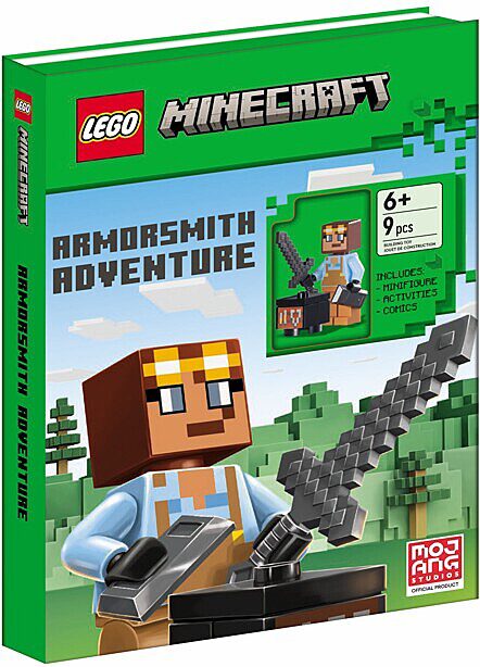LEGO Minecraft: Armoursmith Adventure Activity Box | The