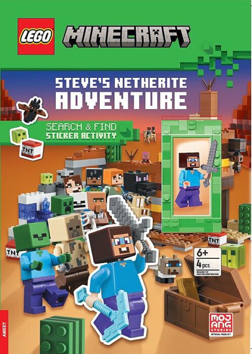 LEGO Minecraft: Search Find Activity Book (w/ Minifigure) The