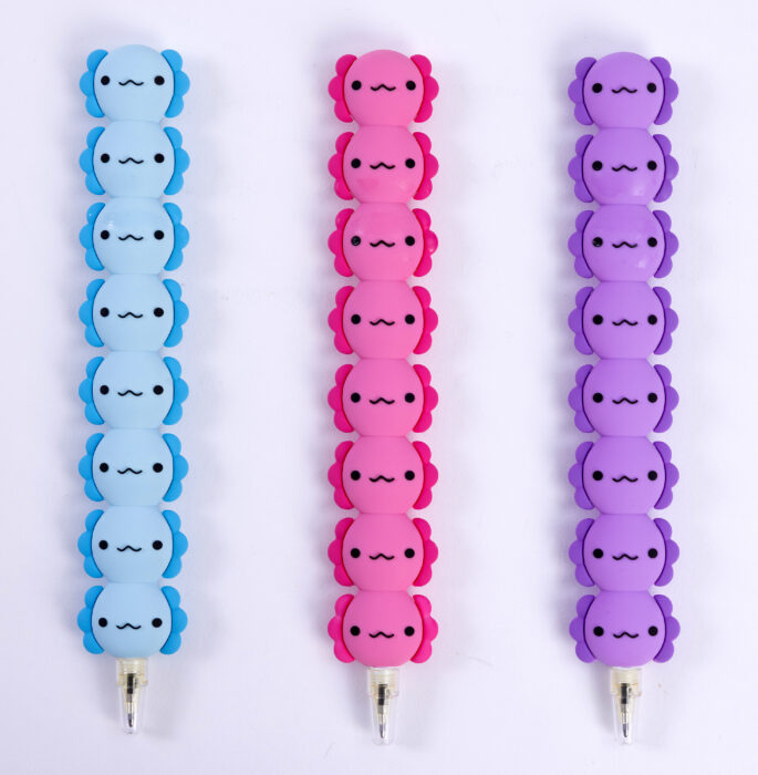 Stacked Axolotl Pen (Assorted Designs) | The Scholastic Parent Store