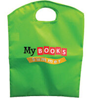 My Books Summer Junior Tote Bag - Lime