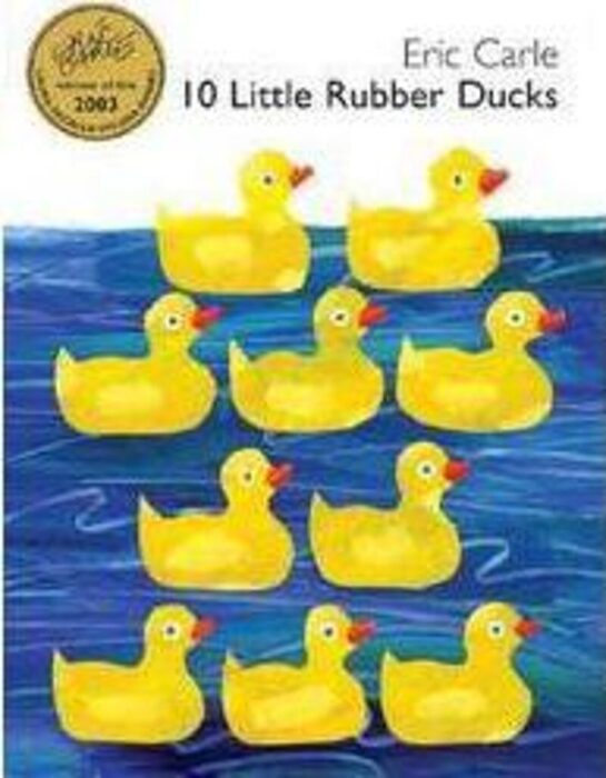 100 tiny rubber ducks