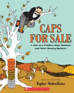 Caps for sale discount board book