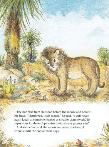 Lion and the clearance mouse short story