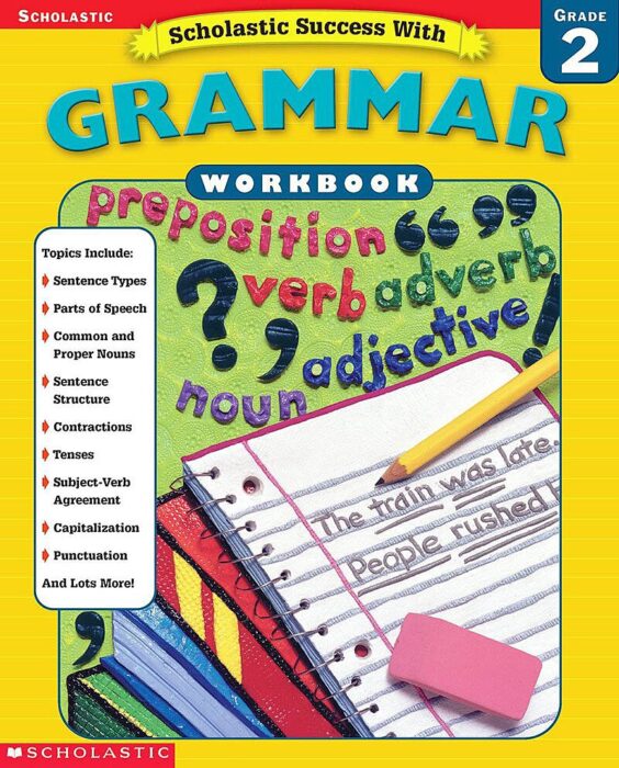 scholastic success with grammar grade 2 workbook pdf