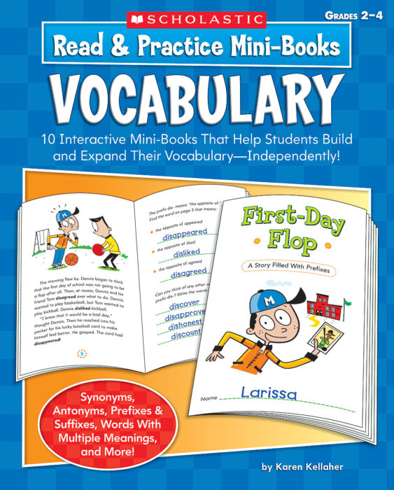 Read & Practice MiniBooks Vocabulary by Karen Kellaher Scholastic