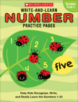 Write-and-Learn Number Practice Pages