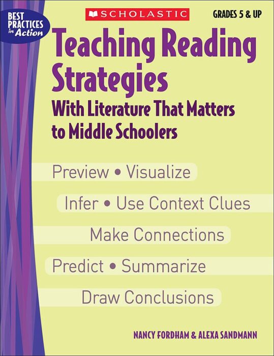 Teaching Reading Strategies With Literature That Matters to Middle
