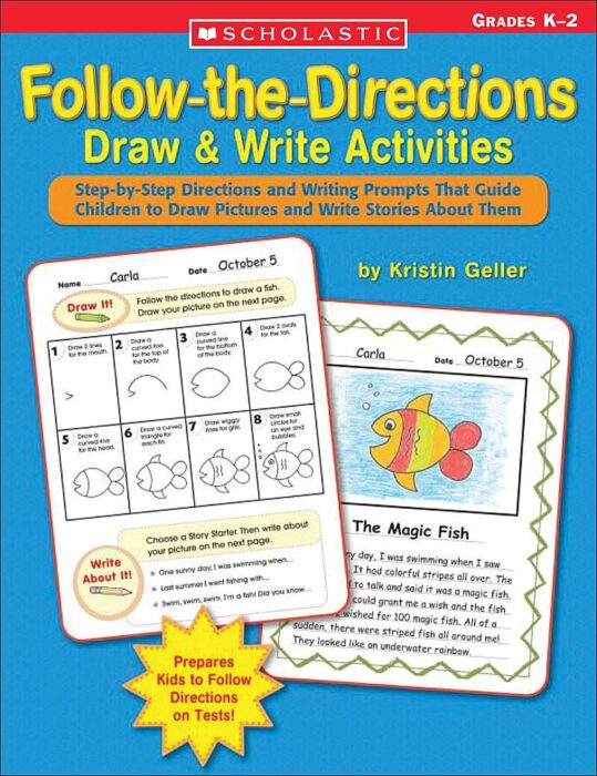 FollowtheDirections Draw & Write Activities by Kristen Geller