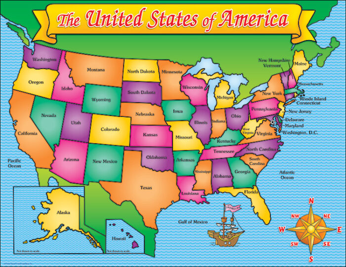 USA Map Chart